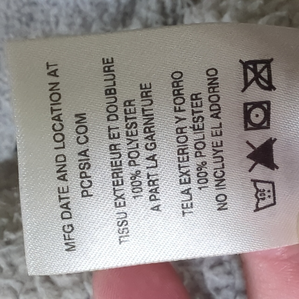 PATAGONIA I Los Gatos Light Grey Soft Fleece Sherpa 1/4 Zip Pullover Top, L - Picture 13 of 15